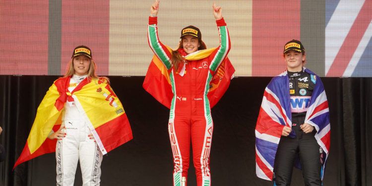Marta García y Nerea Martí, doblete español en la F1 Academy
