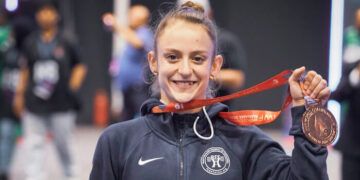 Marta García, bronce mundial en arrancada