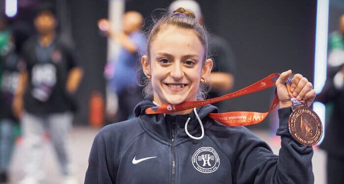 Marta García, bronce mundial en arrancada