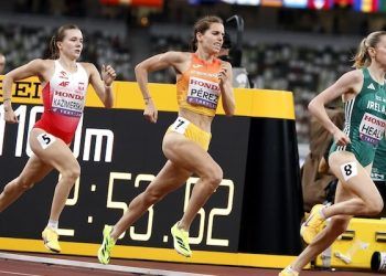 Marta Pérez mostró su coraje y firmó  la novena plaza en la final de los 1.500 del Mundial