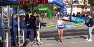 María Pérez reina en los 35 kilómetros marcha del campeonato de España