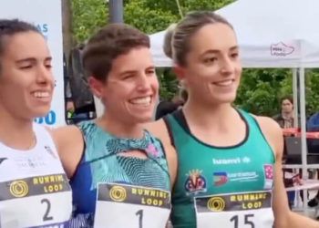 Marta Pérez manda en la milla en el campeonato de España de Ruta