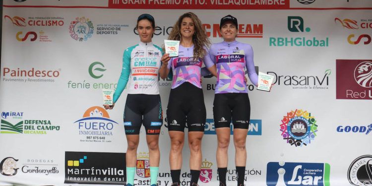 Marta Romeu se lleva el triunfo en la Copa de España Féminas Cofidis de Villaquilambre