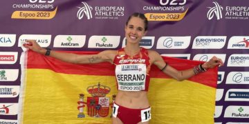 Marta Cabello gana el campeonato de España de duatlón cross 2023 en Almazán