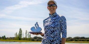 Mireia Prat, campeona del Santander Golf Tour Burgos