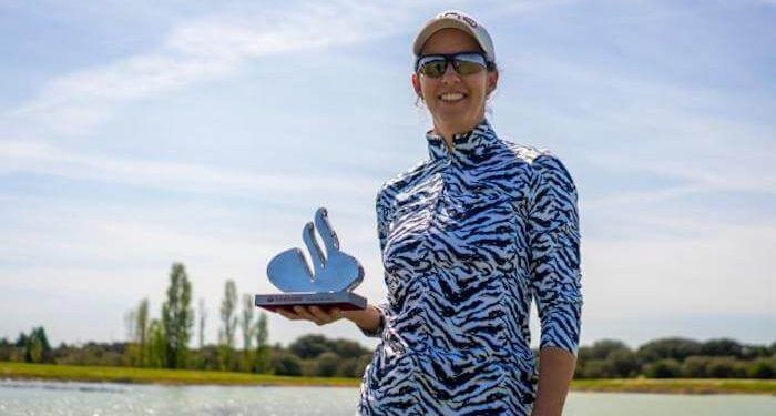 Mireia Prat, campeona del Santander Golf Tour Burgos