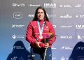 Miren Lazkano logró la medalla de plata en C1 en la Copa del Mundo de piragüismo eslalon