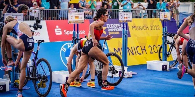 Miriam Casillas, séptima en el Europeo de triatlón de Munich 2022