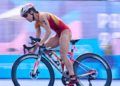Anna Godoy finalizó 17ª y Miriam Casillas fue 33ª en la prueba olímpica de triatlón en París