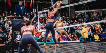 Daniela Álvarez y Tania Moreno pujarán por el bronce del Europeo de vóley playa en Düsseldorf