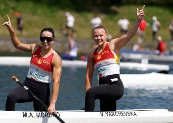 España sumó ocho medallas en la III Copa del Mundo de esprint olímpico de piragüismo