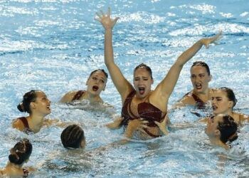 España logró el bronce mundial en equipo libre