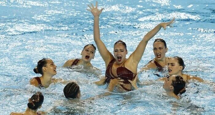 España logró el bronce mundial en equipo libre