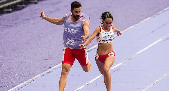 Nagore Folgado y Melani Berges se quedaron a las puertas de la final del 100 metros T12 en París