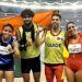 Nagore Folgado y su guía, Rafael Quijar, lograron el bronce en los 100 metros T12 en el Mundial