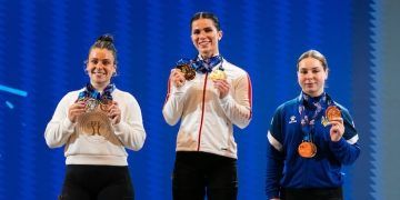 Naroa Arrasate regresó al podio europeo con tres medallas y España alcanzó los doce metales