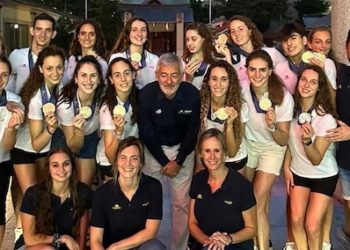 La natación artística española cosechó siete medallas en el Mundial de Fukoka