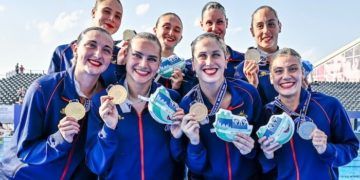 España se bañó en oro puro en la final de rutina técnica del campeonato de Europa