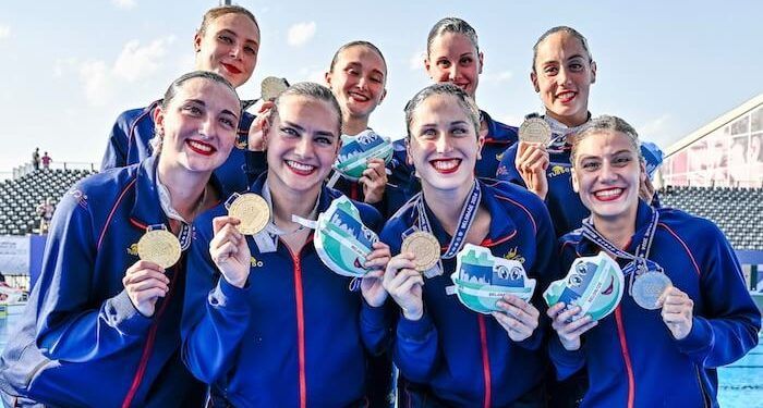 España se bañó en oro puro en la final de rutina técnica del campeonato de Europa