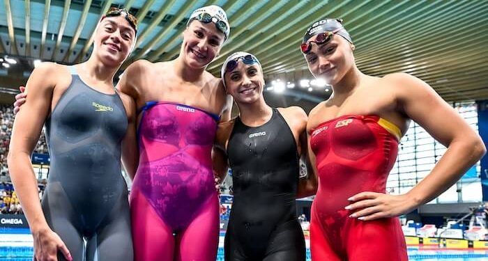 España consiguió una meritoria sexta plaza en el 4×200 del Europeo con un equipo de futuro