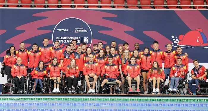 Tasy Dmytriv, oro, y Marta Fernández, plata, en el Mundial de natación paralímpica