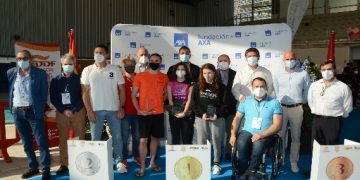 Anastasiya Dmytriv y Nahia Zudaire repiten podio en la edición 2022 del AXA Promesas Paralímpicas