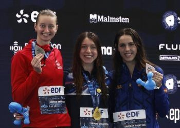 Laura Cabanes se adjudicó el bronce en los 200 mariposa en el campeonato de Europa de París