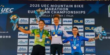 Natalia Fischer, subcampeona de Europa de XCM