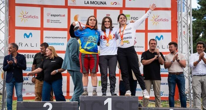 Natalia Menéndez, campeona de España de descenso