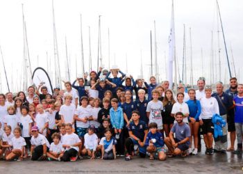 El Deporte Base se impone en la cita de la AECN en el Real Club Náutico de Valencia con cerca de 70 niños de 14 clubes