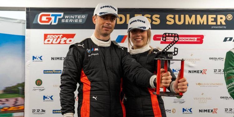 Nerea Martí, subcampeona en la BMW M2 CS Racing Winter Cup