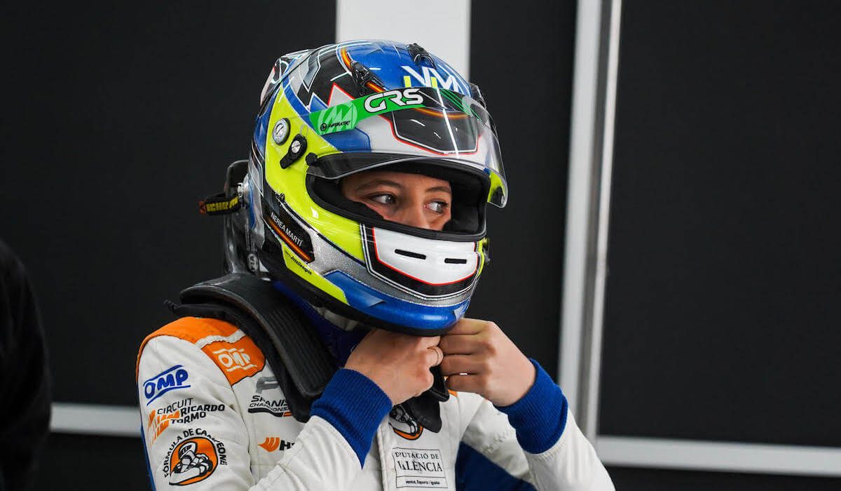 Nerea Martí se estrena en la Fórmula E en el Circuit Ricardo Tormo