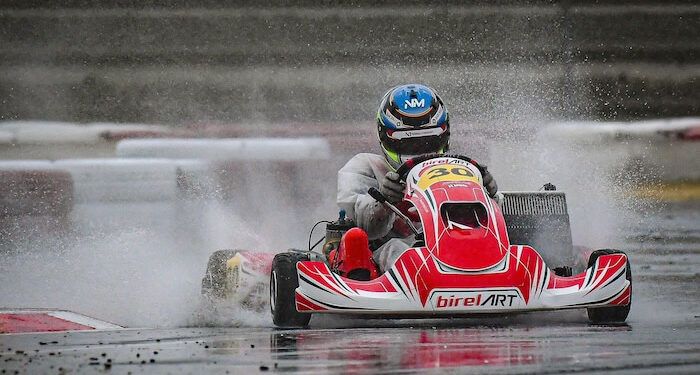 Nerea Martí, remontada en la Hivern Karting