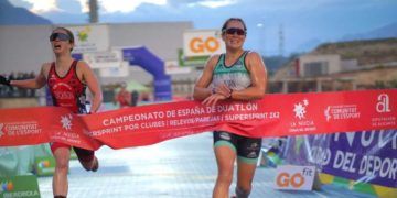 Noelia Juan se impone en el campeonato de España de duatlón SuperSprint