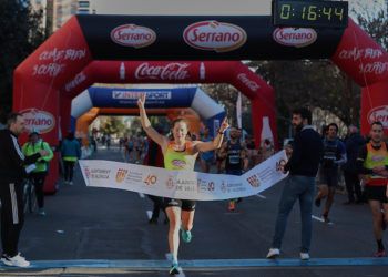 María Pérez reina en los 35 kilómetros marcha del campeonato de España