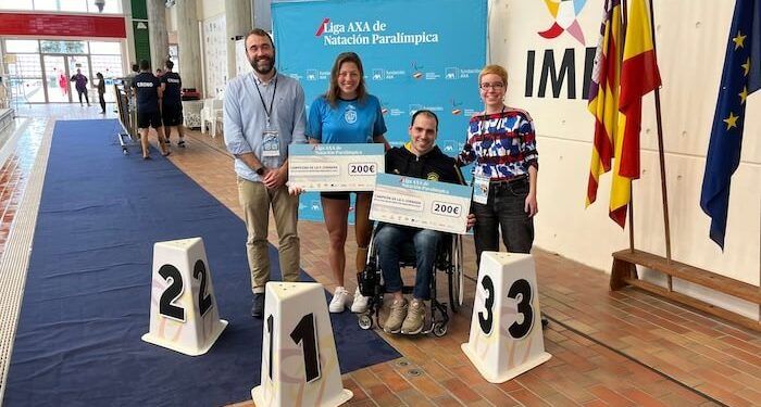 Nuria Marqués logró la victoria en la segunda cita de la Liga Axa de natación paralímpica en Palma