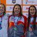Nuria Marqués, oro, Marian Polo, plata, y Sarai Gascón, bronce, en el Europeo de Madeira