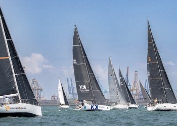La Offshore ORC A2 del Trofeo de la Reina arrancó con 15 barcos para cubrir 162 millas