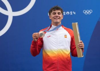 Pau Echaniz se adjudicó el bronce en K1 slalom