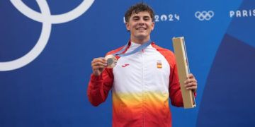 Pau Echaniz se adjudicó el bronce en K1 slalom