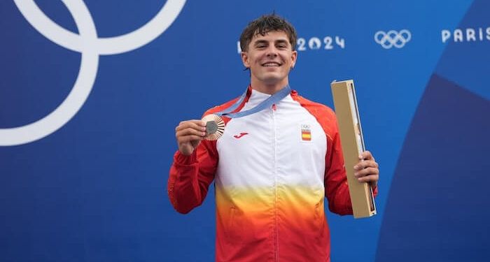 Pau Echaniz se adjudicó el bronce en K1 slalom