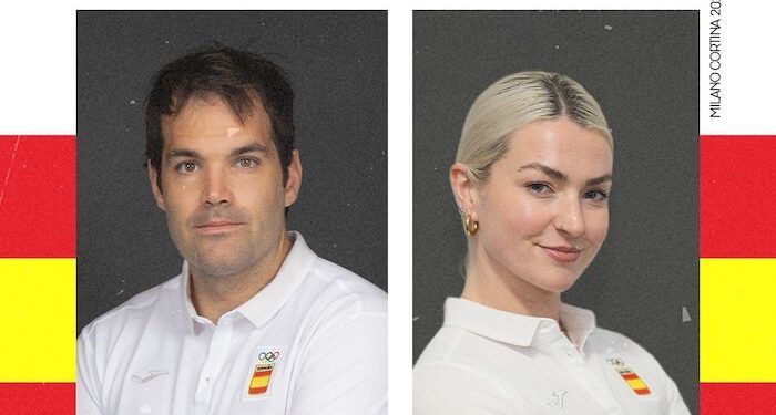 Olivia Smart y Quim Salarich, abanderados del Equipo Olímpico Español en Milán-Cortina 2026