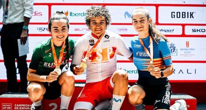 Paula Ostiz, campeona de España de ruta júnior