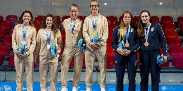 Patty Llaguno y Lucía Sainz se adjudicaron el oro en la final española de pádel en Taranto 2026