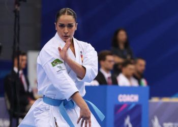 Paola García logró el oro en kata en los Juegos Europeos