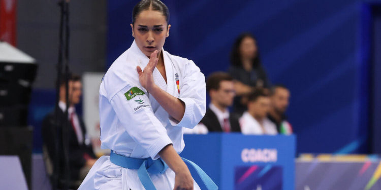 Paola García logró el oro en kata en los Juegos Europeos