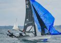 España sobrevive al temporal y sigue en la lucha del grupo oro de 49er FX en el Mundial