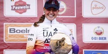 Paula Blasi logró una histórica victoria en la Amstel Gold Race