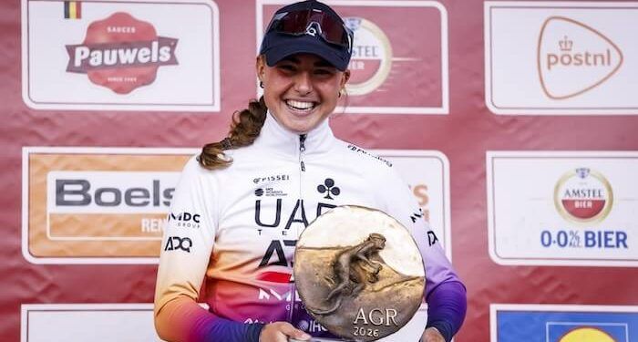 Paula Blasi logró una histórica victoria en la Amstel Gold Race
