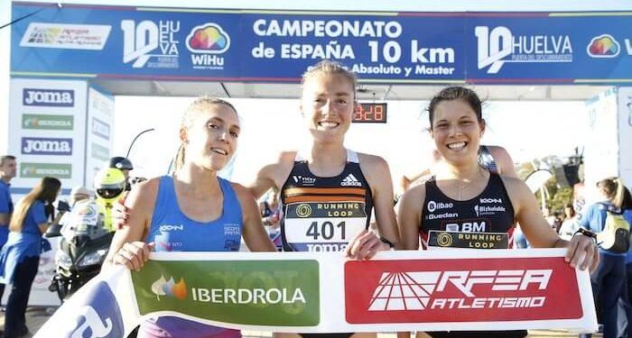Paula Herrero, campeona de España de 10 kilómetros reventando los récords del campeonato